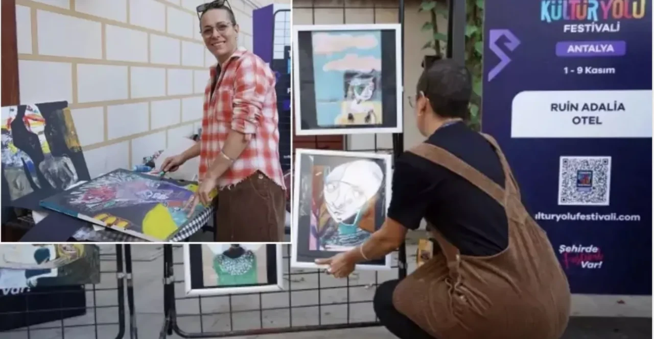 Antalya’da İranlı ressamın 120 eseri kayboldu: 120 eserinin bulunduğu dosya kayboldu