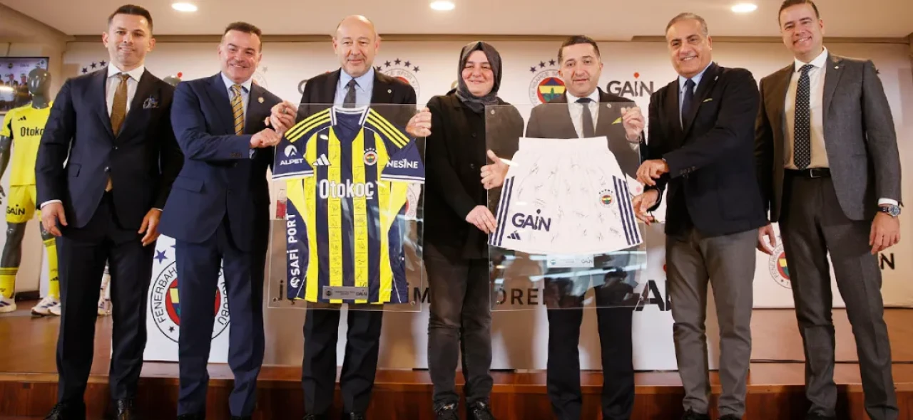 Fenerbahçe'nin yeni sponsoru GAİN: Anlaşma imzalandı