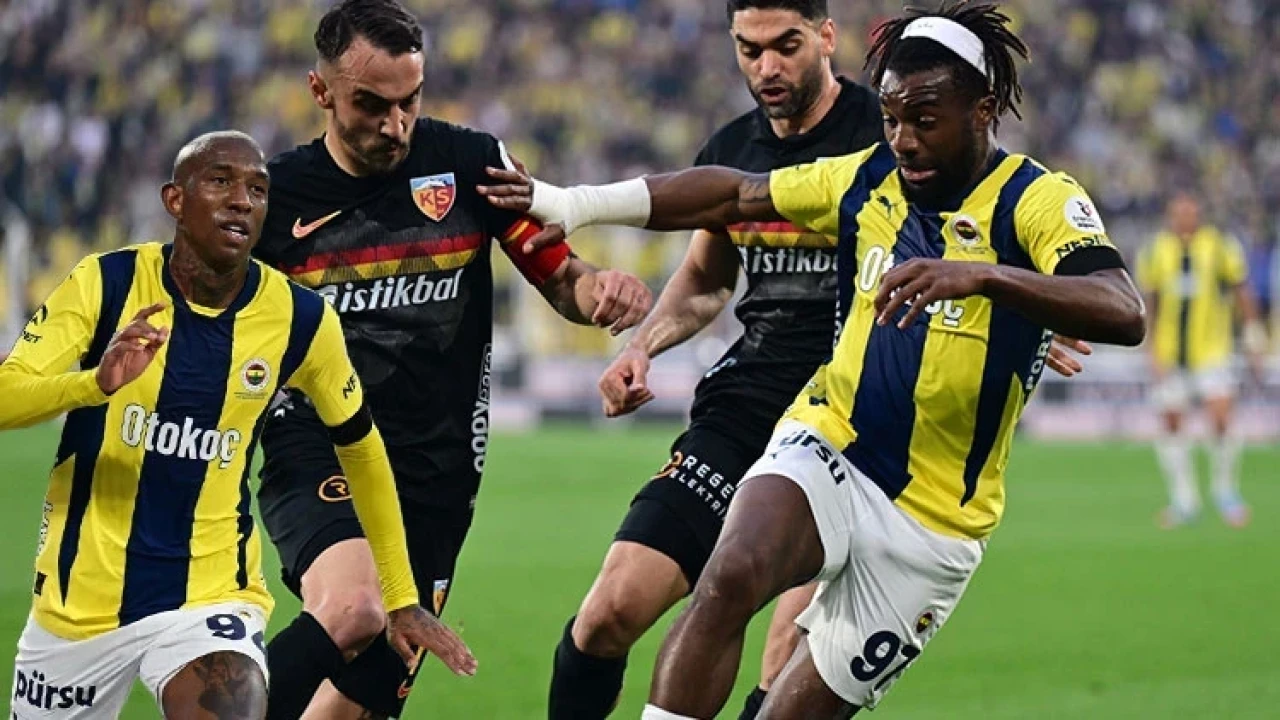 Fenerbahçe Kayserispor maçı ne zaman, saat kaçta?