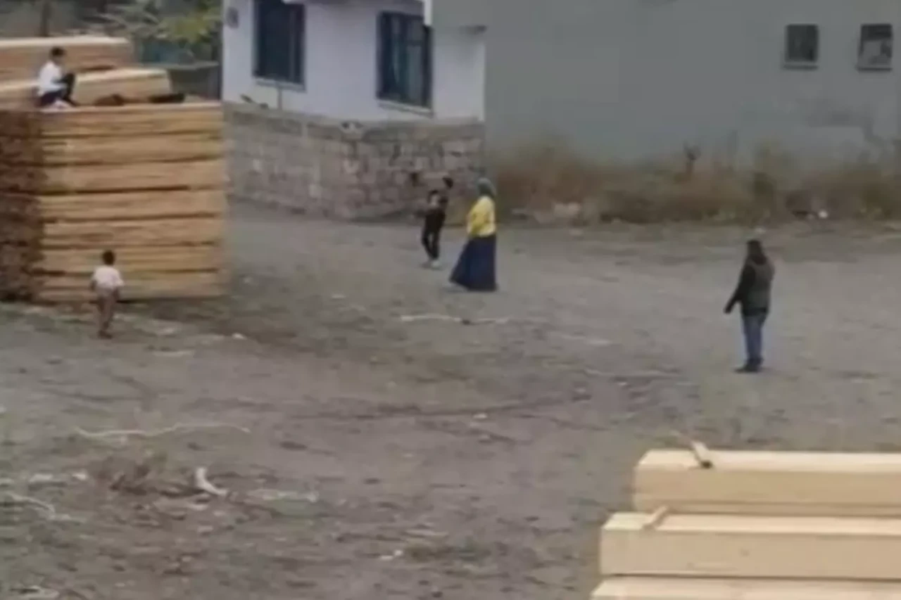 Bu aile yoldan geçenlere taş atıyor: Mahalleli sokağa çıkamaz oldu