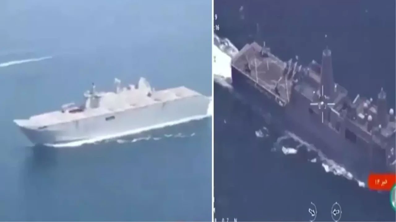 İran'dan Hürmüz Boğazı'nda Uluslararası gemiye müdahale: ABD'den sert tepki