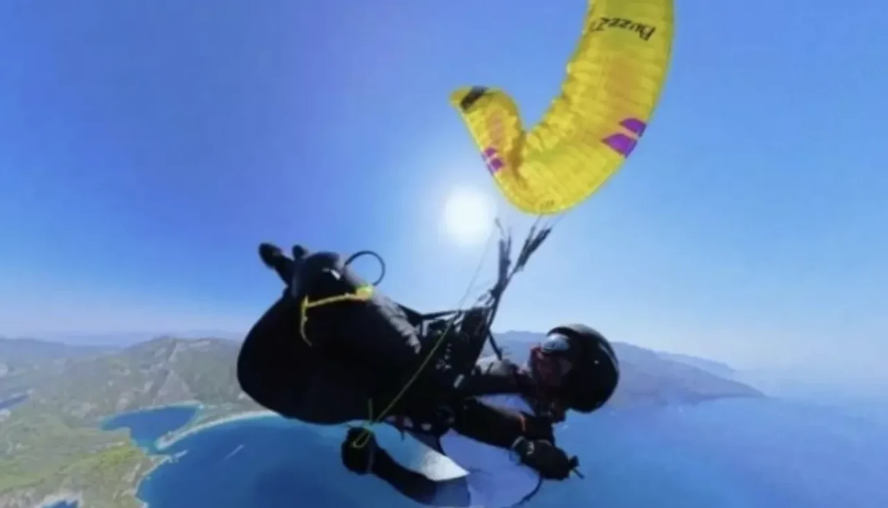 Muğla'da paraşütçü alarmı: Sağ salim evine döndü