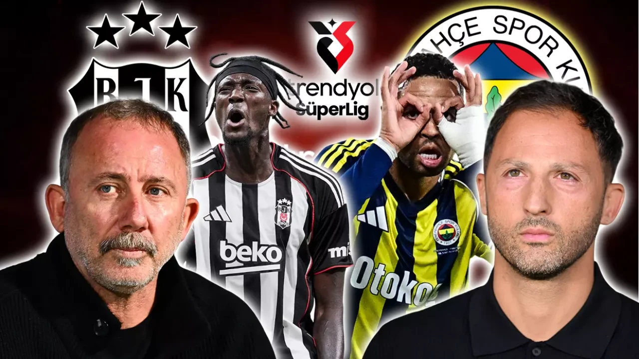Beşiktaş - Fenerbahçe maçının kadroları ve 11'ler! Eksik ve sakat listesi