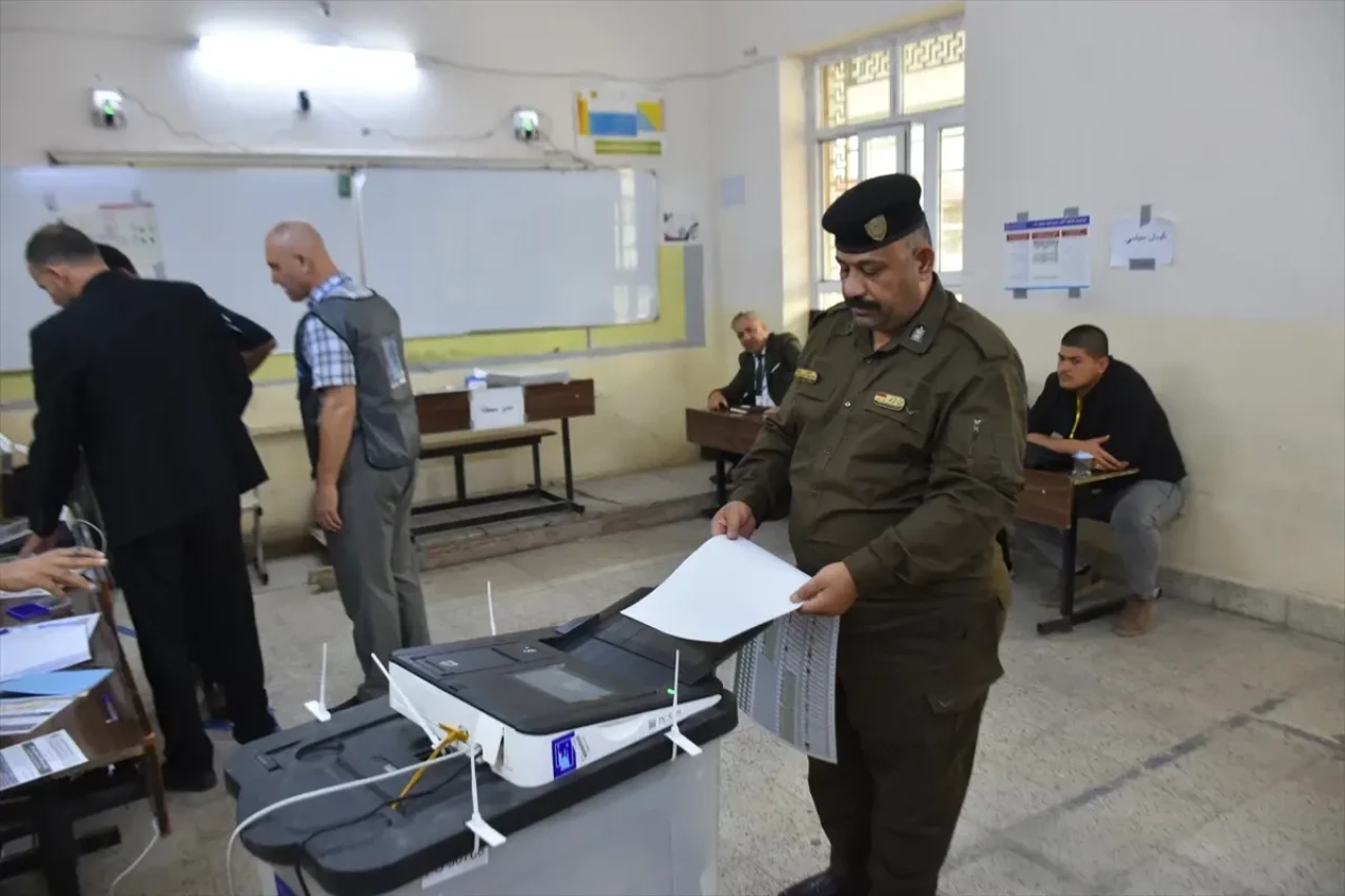 Kerkük’te güvenlik güçleri oy kullandı: Katılım yüzde 60’ı aştı