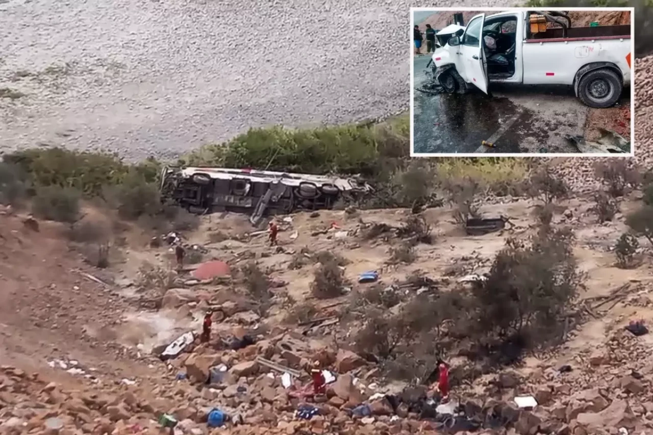 Peru'da feci otobüs kazası: 37 ölü, 13 yaralı