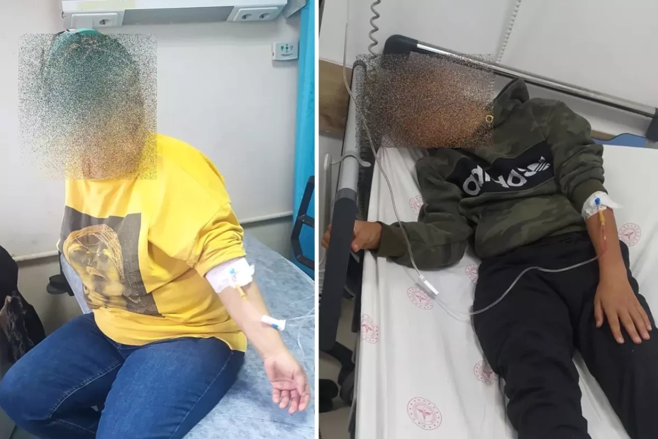 Yedikleri sucuklu tost zehirledi: Anne ve oğul hastanelik oldu