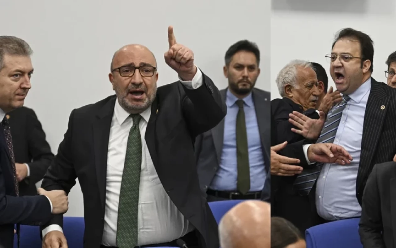 TBMM'de tansiyon yükseldi: AK Parti ve CHP’li vekiller arasında tartışma
