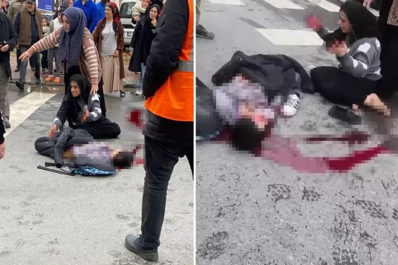 Günün en acı görüntüsü: Çaresizce evladının başında bekledi