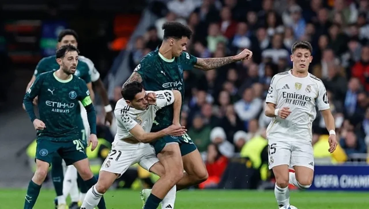 Real Madrid Manchester City maç özeti ve goller 1-2
