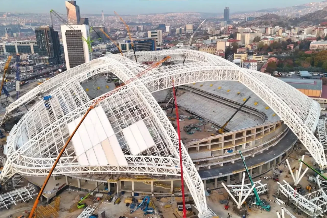 19 Mayıs Stadyumu'nun İnşaatı Hızla İlerliyor! Tamamlandığında Uluslararası Arenada Söz Sahibi Olacak!