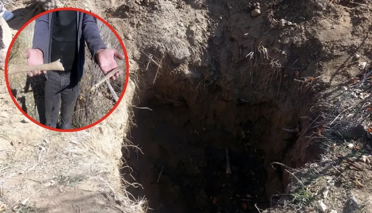 Van’da 600 yıllık tarihi mezarlar talan edildi