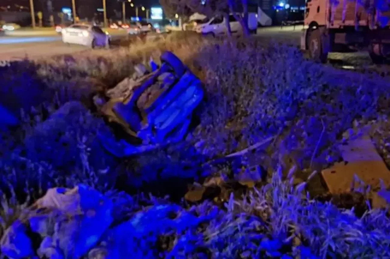 Kahramanmaraş'ta trafik kazası! Bir kişi hayatını kaybetti