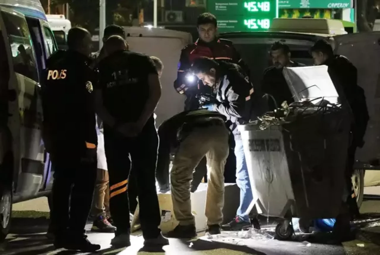 Yeni doğan bebeği çöp konteynerine annesi bırakmış