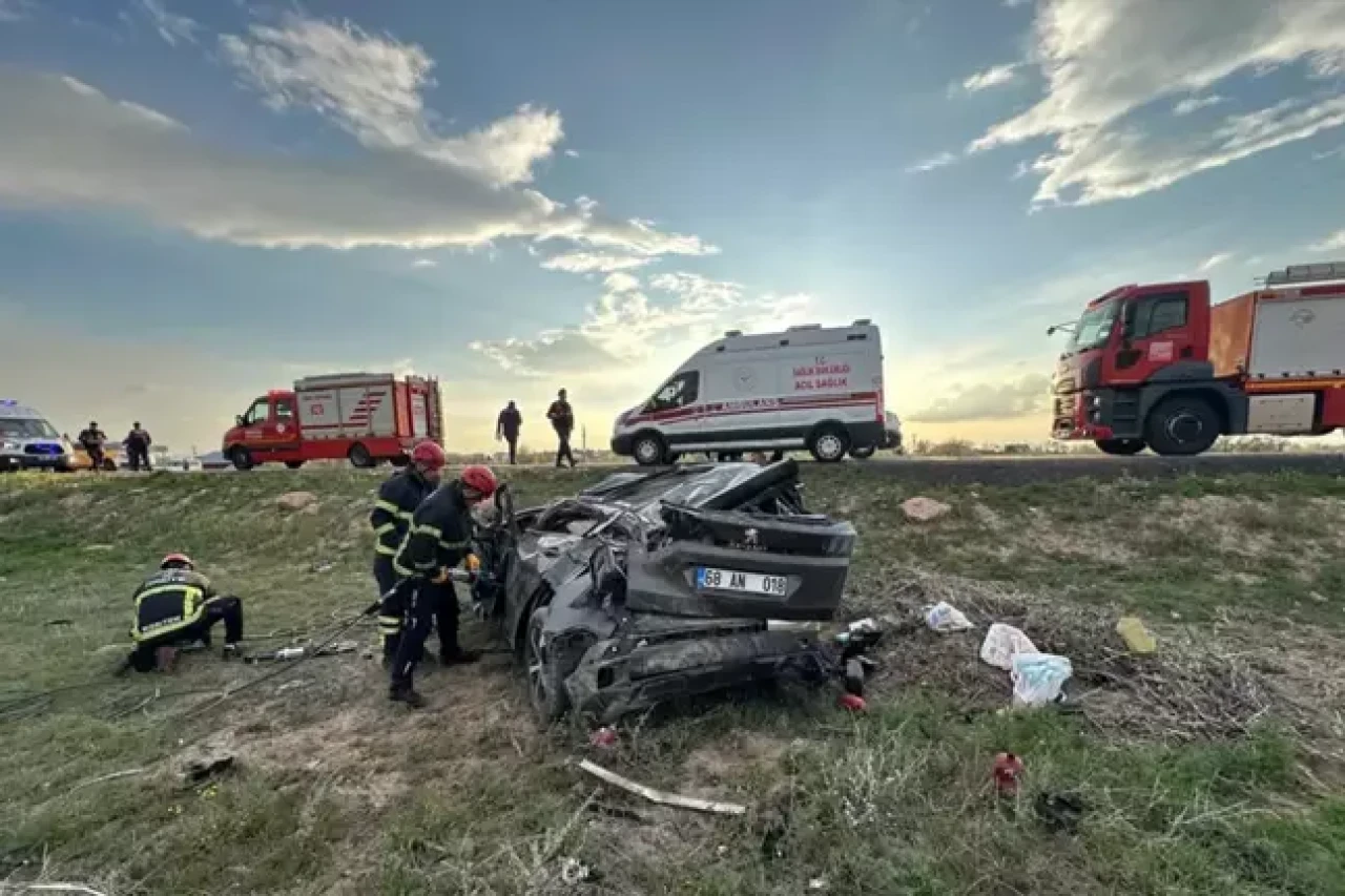 Nevşehir'de feci kaza! 2 kişi hayatını kaybetti