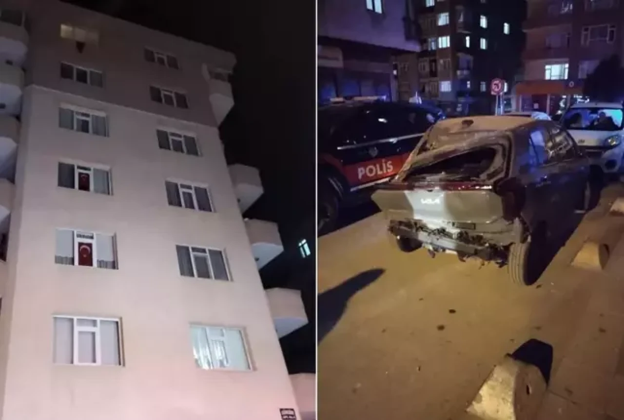 Kadıköy'de balkon çöktü, bina tedbiren boşaltıldı