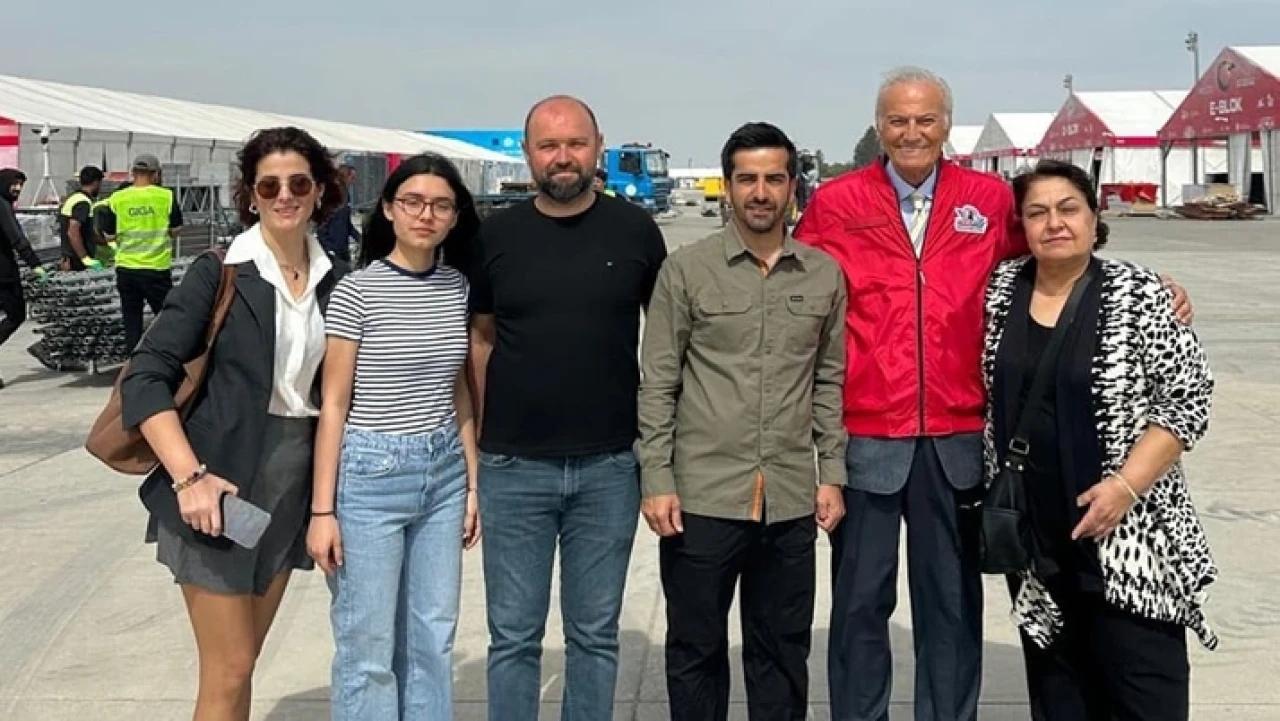 Ediz Hun, KKTC'deki TEKNOFEST alanını ziyaret etti