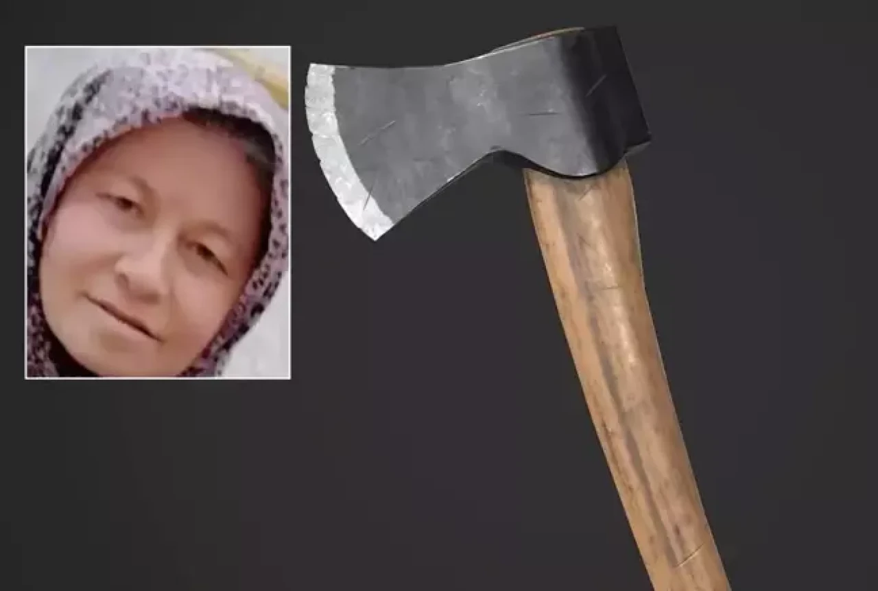 Eşini baltayla katletti, manzarayı gören komşular kahroldu