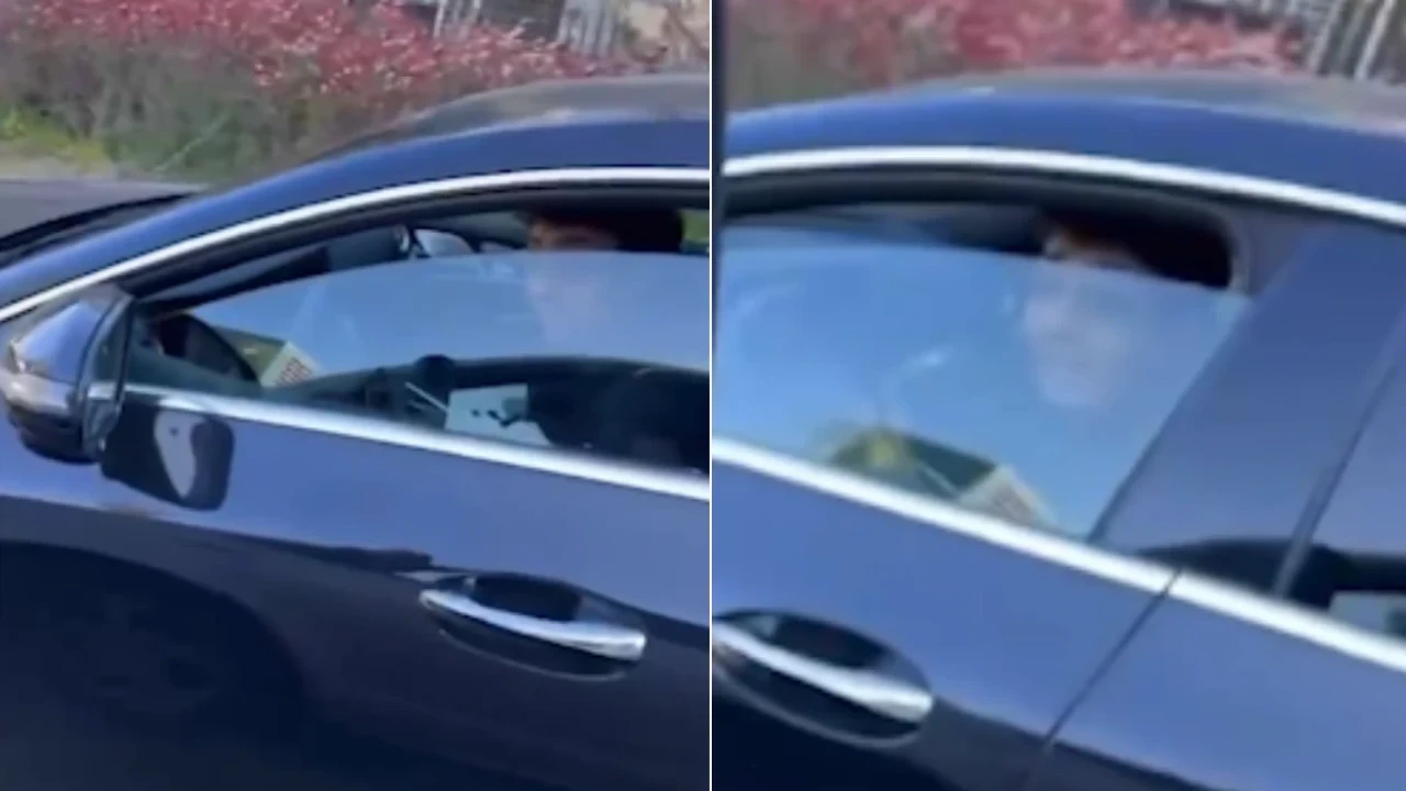 Çakarlı aracıyla trafiğe çıkan sürücü yakalandı, Vali Gül'den paylaşım geldi