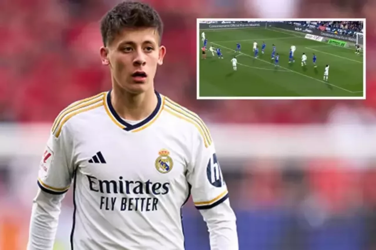 Arda Güler'den müthiş gol! Real Madrid'i kurtardı