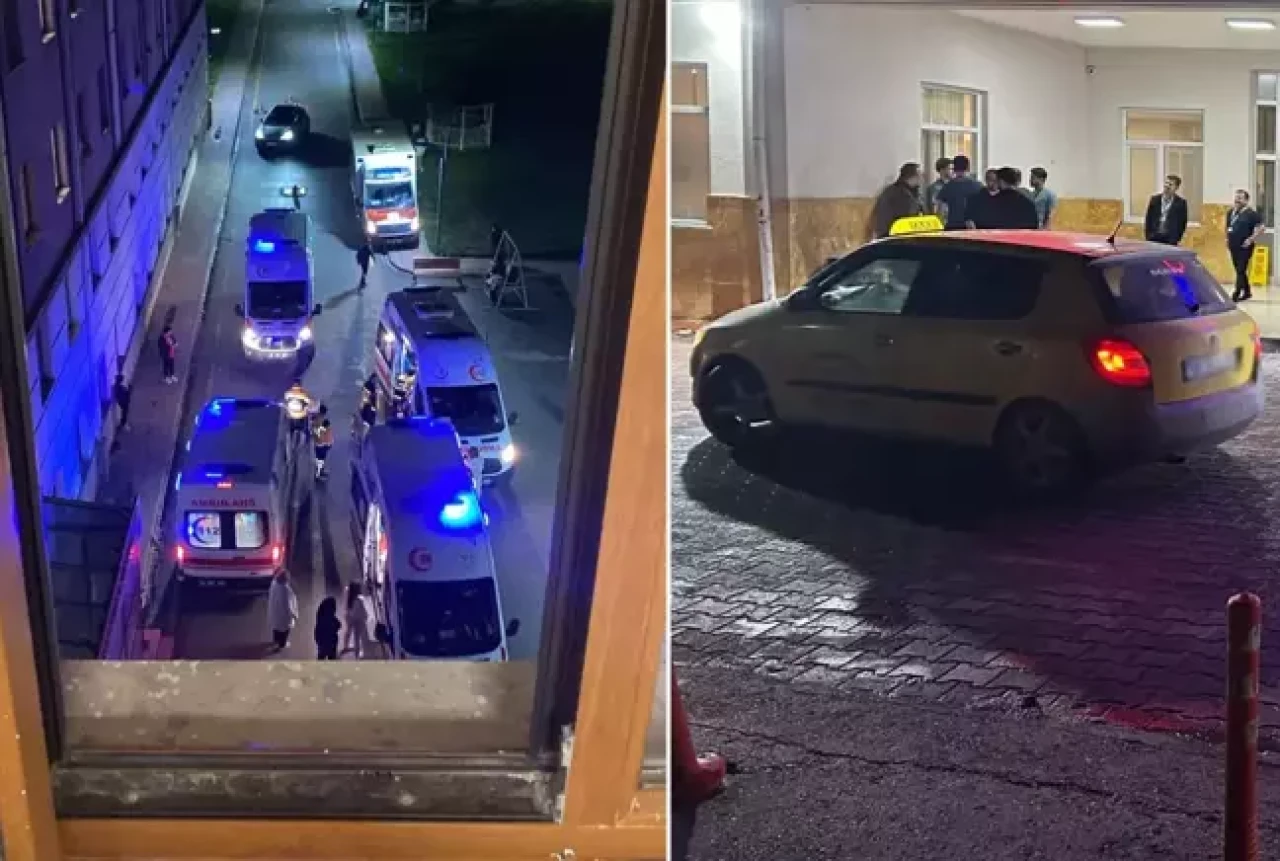 53 öğrenci gıda zehirlenmesi şüphesiyle hastaneye kaldırıldı