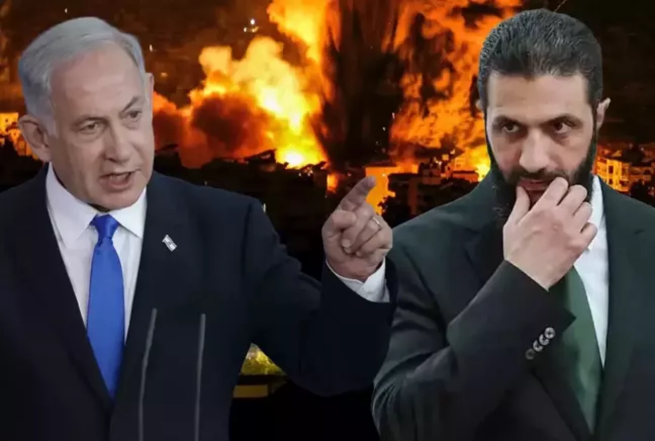 İsrail'den Şam'a saldırı! Cumhurbaşkanlığı Sarayı yakınını vurdular