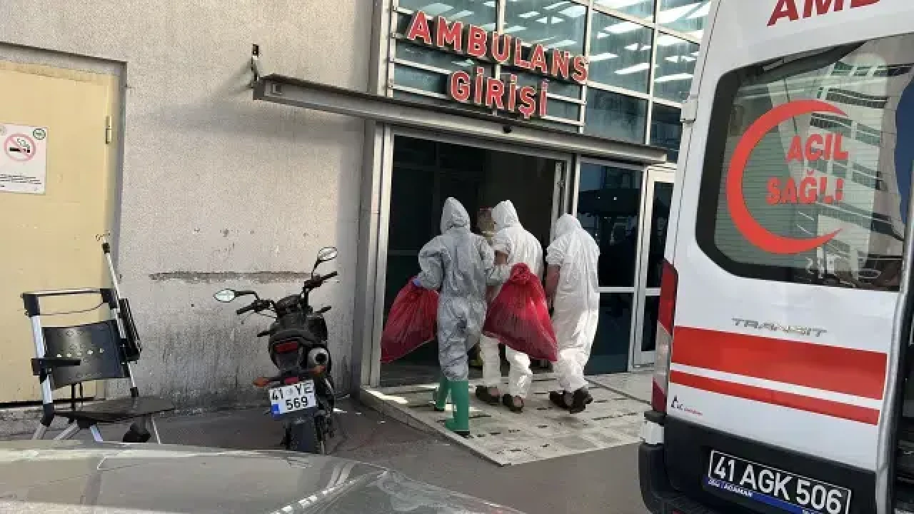Kimyasal alarm: 4 işçi hastaneye kaldırıldı