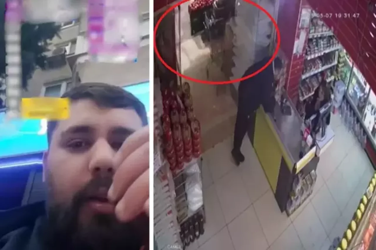 Canlı yayında oyun oynarken yıldırım düştü