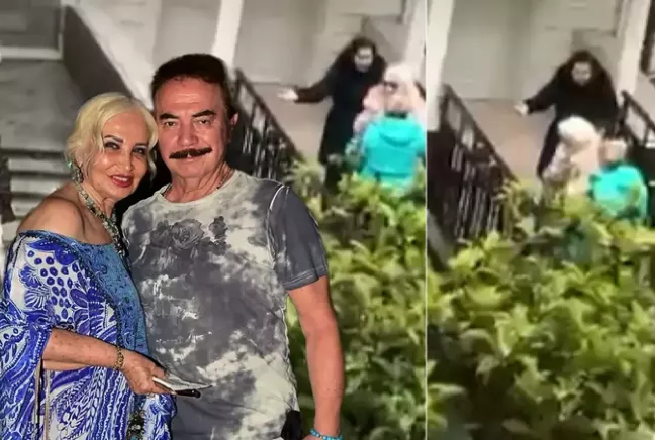 Yalıda olay var! Sevim Emre komşusuyla kavga etti, araya girenleri de itti