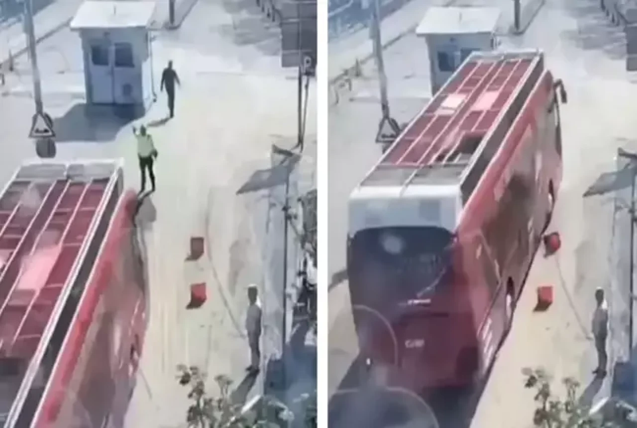 Aracı polisin üzerine süren CHP'nin otobüs şoförü hakkında karar verildi