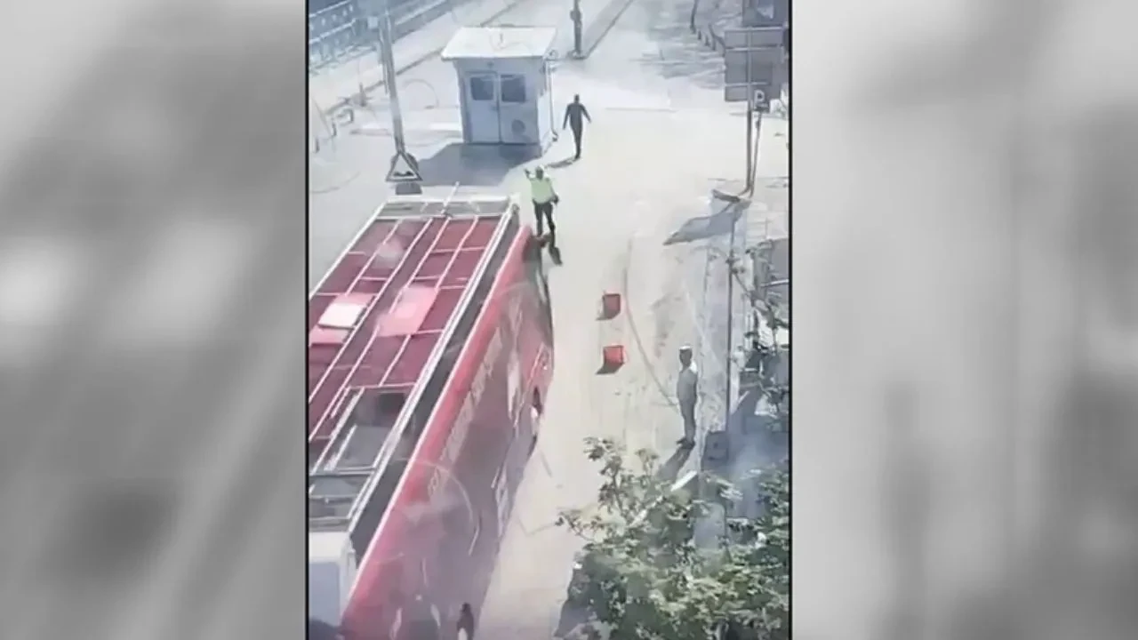 CHP otobüsünü polisin üzerine süren şoförün ifadesi ortaya çıktı