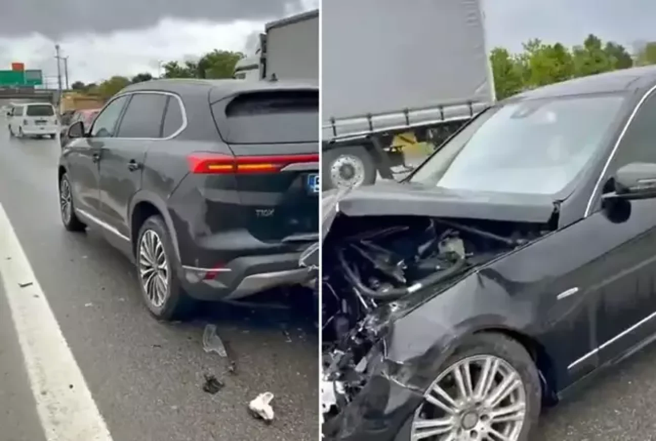 TOGG ile Mercedes çarpıştı, her gören aynı yorumu yaptı