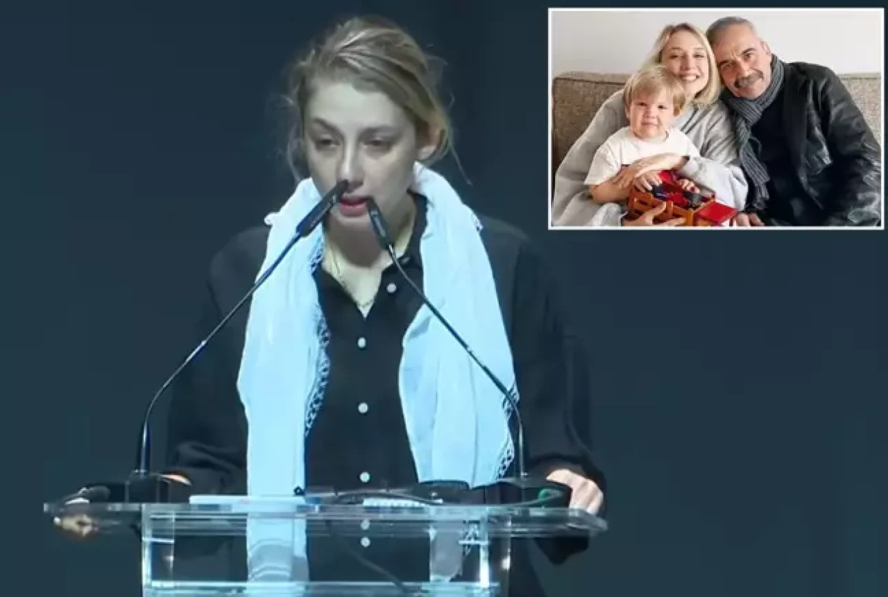 Sırrı Süreyya Önder'in kızı babasına yazdığı mektubu gözyaşları içinde okudu