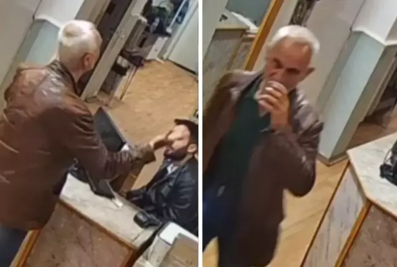 Özgür Özel'e tokat atan şahsın saldırı öncesi görüntüleri ortaya çıktı