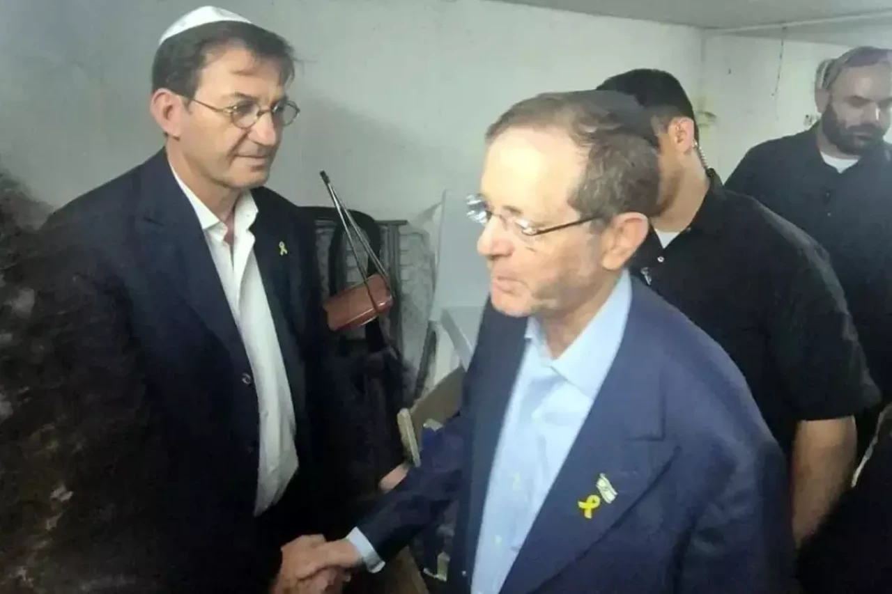 İsrail Cumhurbaşkanı Herzog, sığınağa indi!