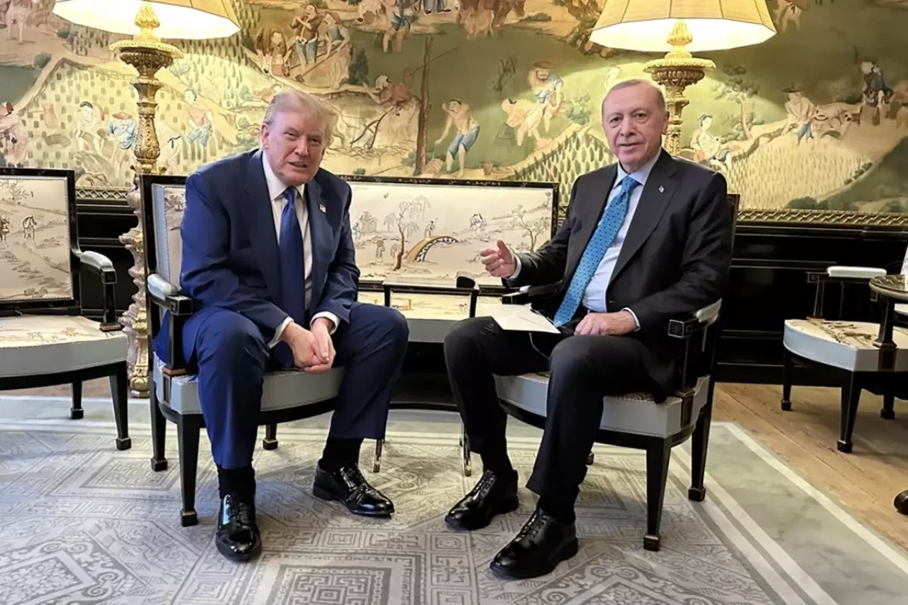 Cumhurbaşkanı Erdoğan ile Trump'tan yıllar sonra yüz yüze görüşme!