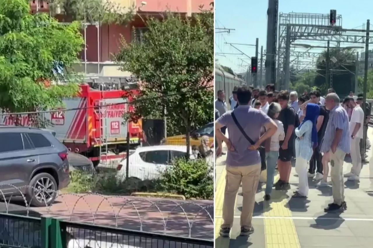 Marmaray Ataköy İstasyonu'nda intihar: Seferler aksadı