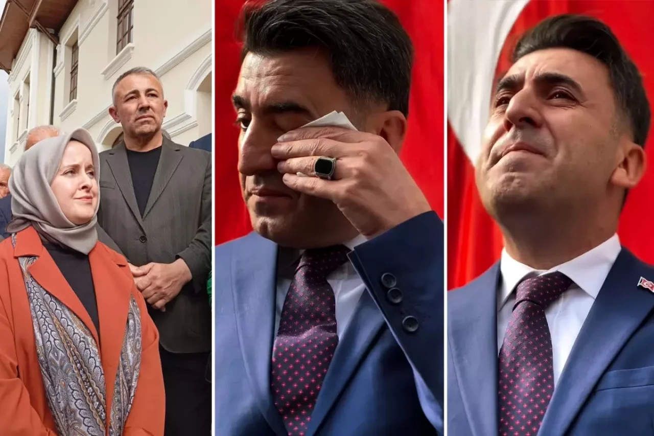 Görev yaptığı kentten ayrılan Vali hem ağladı hem ağlattı