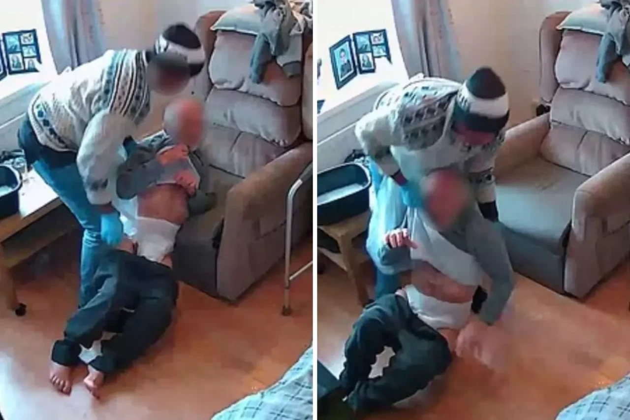 Evine gizli kamera koyan adam bakıcının vahşetini ortaya çıkardı