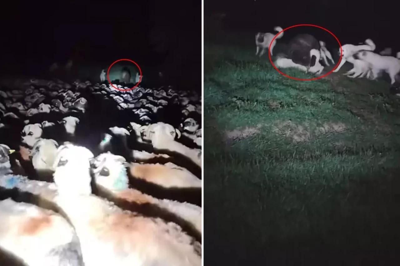 Korku filmini andıran görüntü! Aniden ortaya çıktı