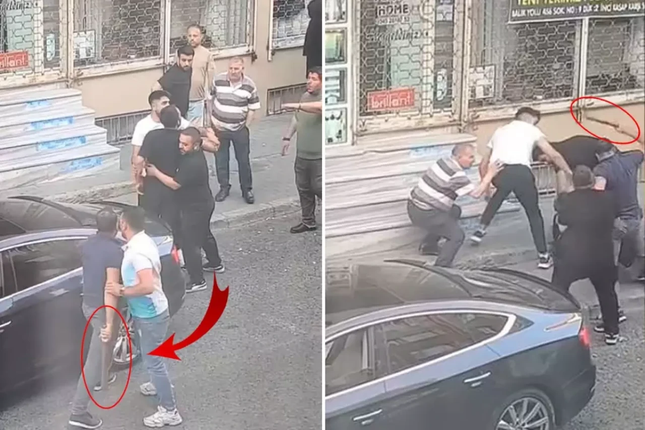 Sokak ortasında dehşet! Yaşlı adama boğazını sıkıp sopayla vurdular