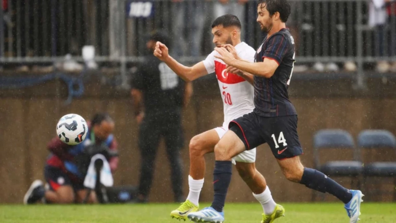 A Milli Takımımız, ABD'yi deplasmanda 2-1 yendi