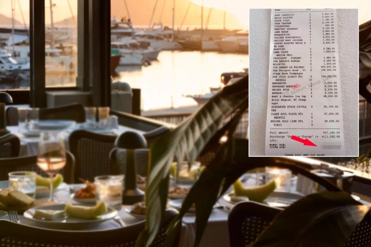 Bodrum'da hayrete düşüren hesap! Lüks araba parasını restorana bıraktı