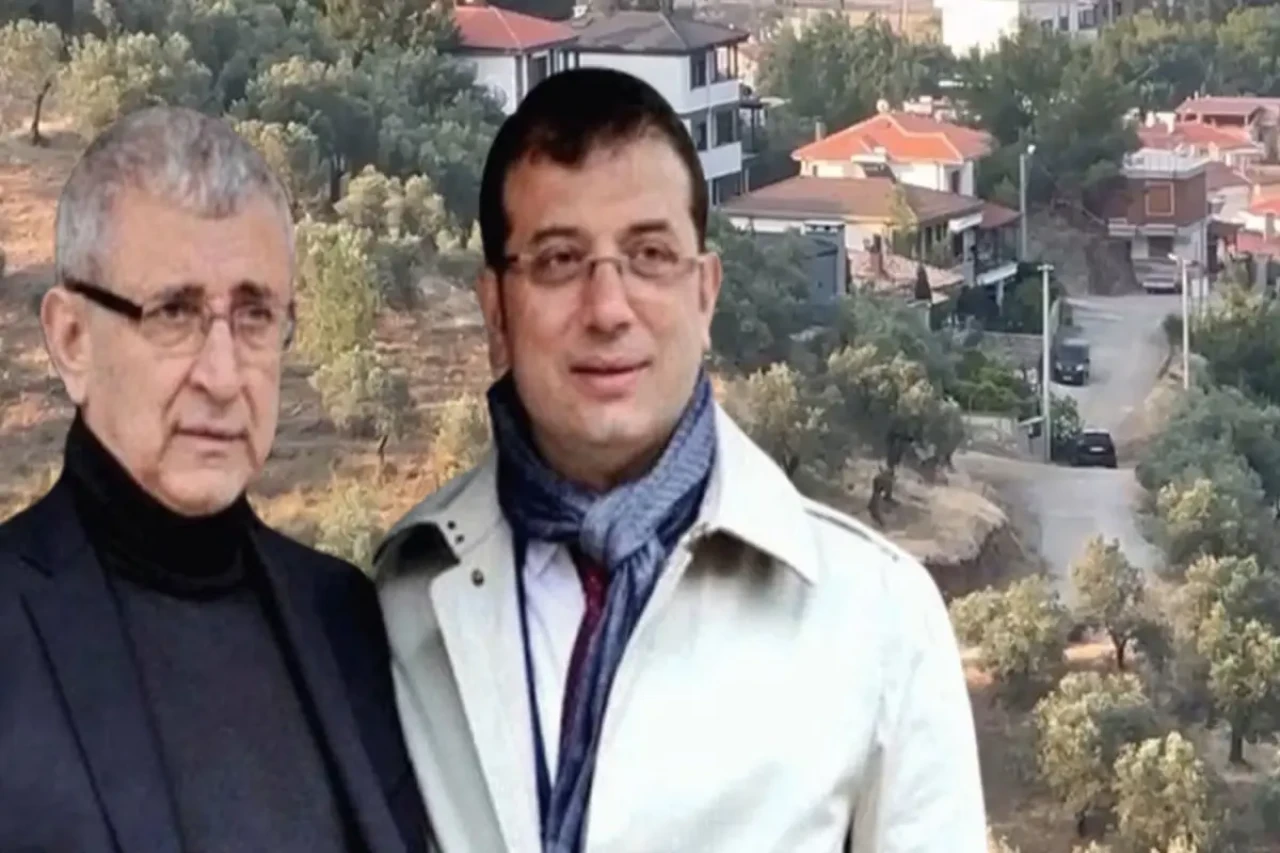 Ekrem İmamoğlu'nun babası Hasan İmamoğlu'na ait olduğu iddia edilen arazide arama