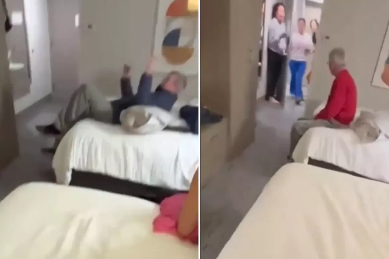 Genç kızların otel odasında korku dolu anları! Telefona sarılıp babalarını aradılar