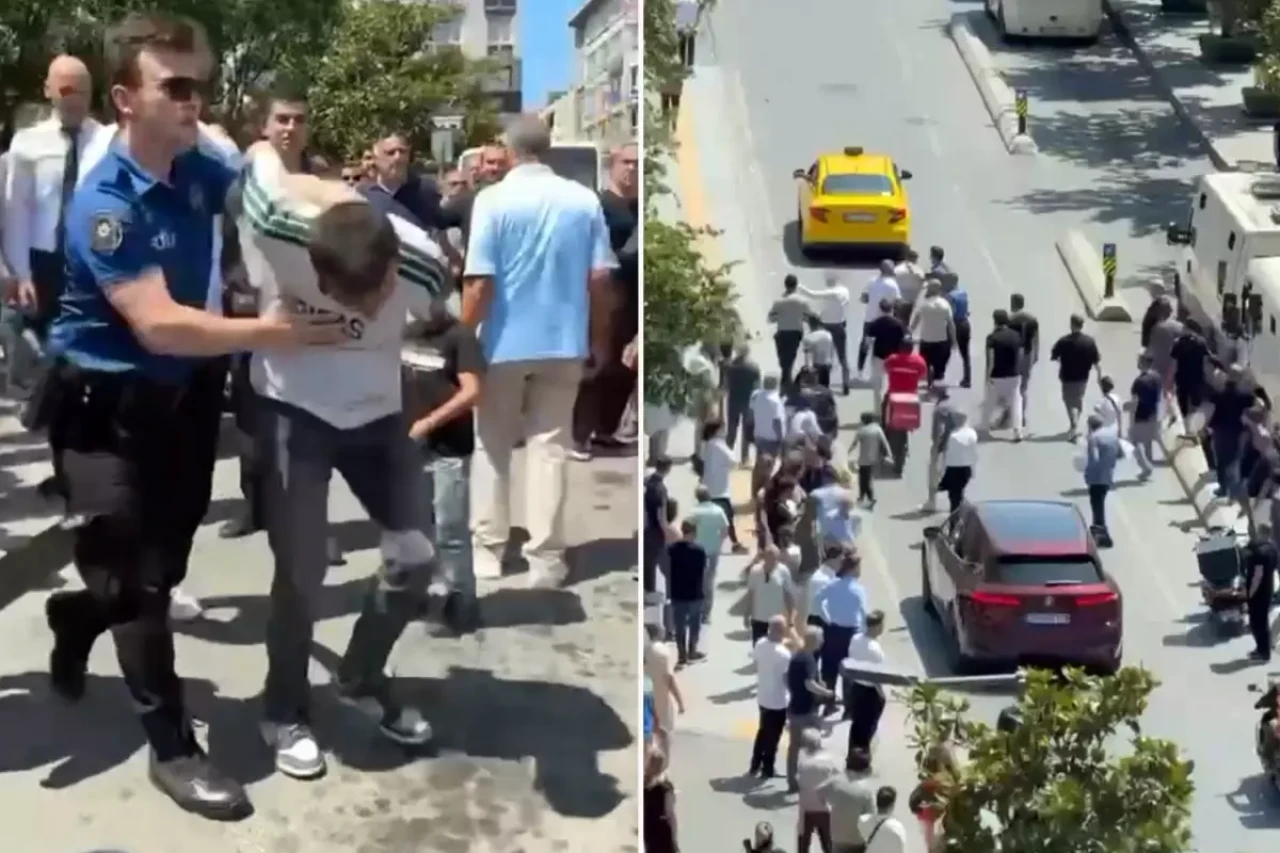 Hastaneye tedavi için gelen kişi  silahlı saldırıya uğradı!