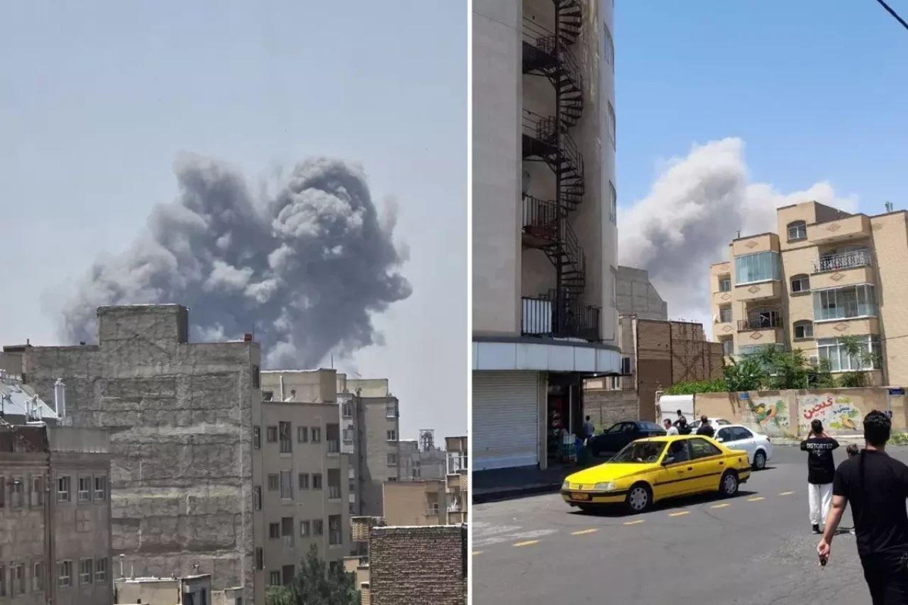 İsrail, Tebriz'e yeni bir saldırı başlattı! Bölgeden dumanlar yükseliyor