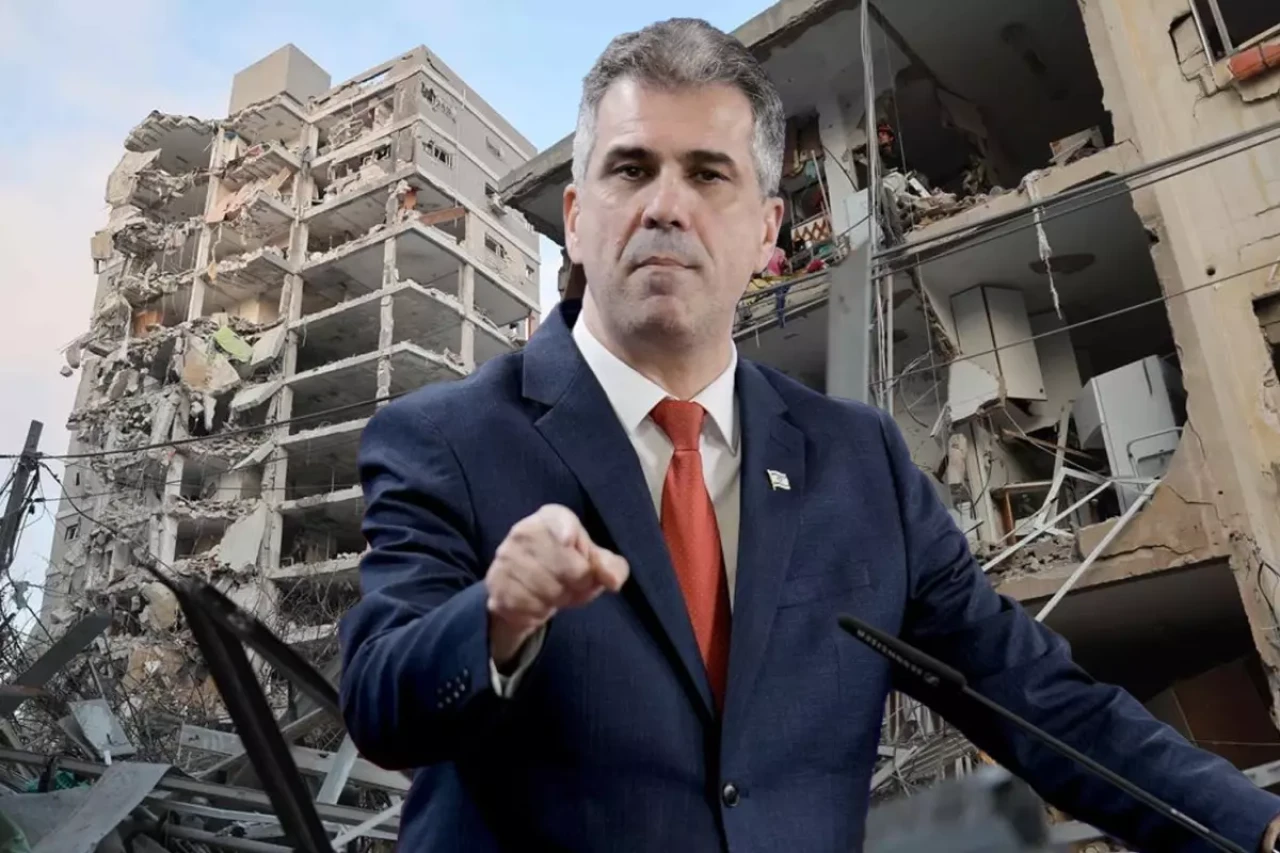 Eli Cohen'den İran'a sert tehdit: "Her yıkılan binaya karşılık Tahran'da 100 bina yıkılacak"