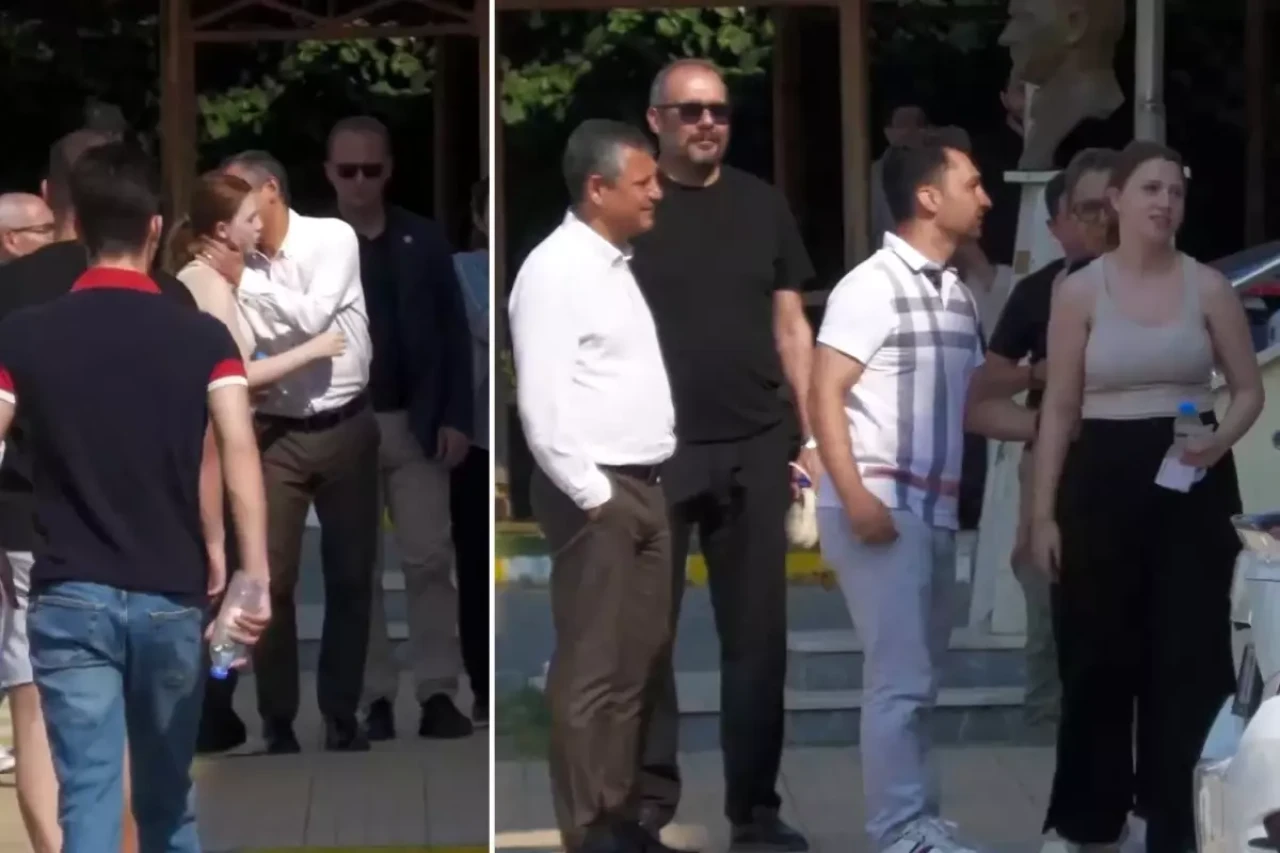 Özgür Özel sözünü tuttu! Ferdi Zeyrek'in kızını üniversite sınavına götürdü