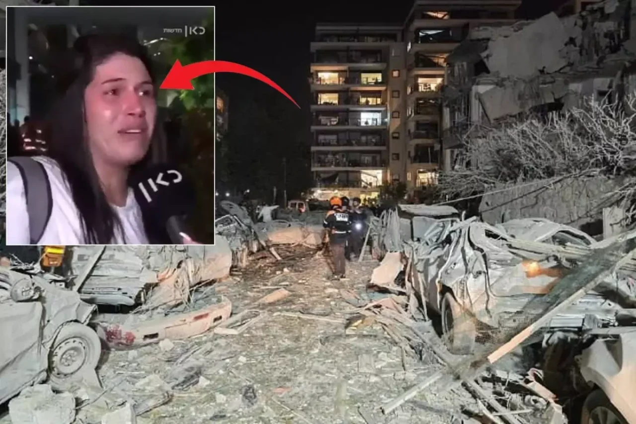 İsrailli kadının gözyaşları! Hüngür hüngür ağladığı şeye bakın