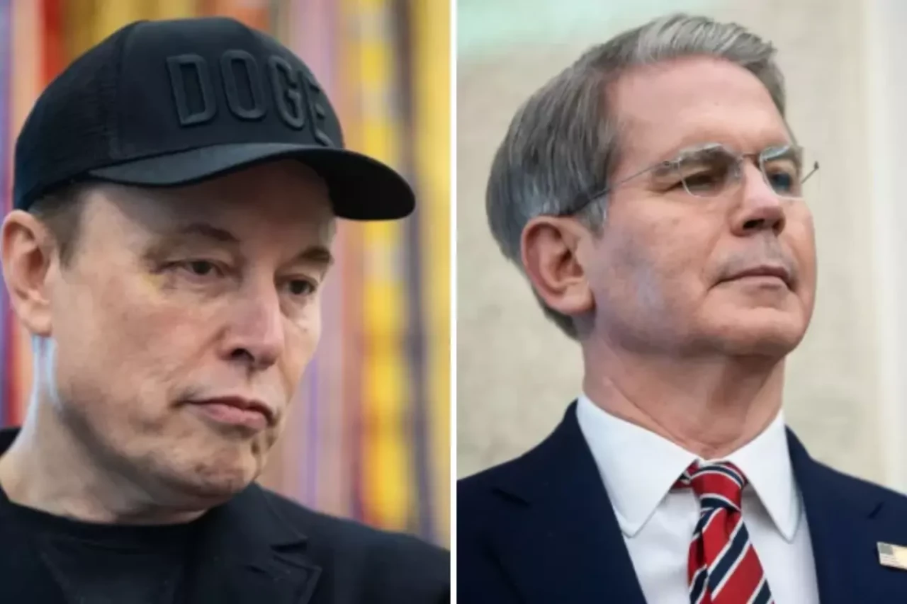 Beyaz Saray’da şok kavga: Elon Musk, Hazine Bakanı’na omuz attı!